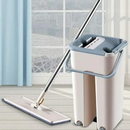 Scratch Cleaning Mop and Bucket System