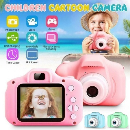 Kids Camera Mini Educational Toys For Kids Digital Camera 1080P Projection Video Camera