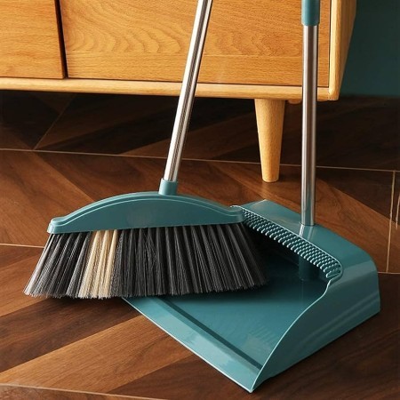 Folding Broom Dustpan Set