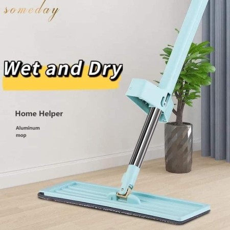 Microfiber Flat Floor Mop with 1 pcs Washable Cleaning Pads