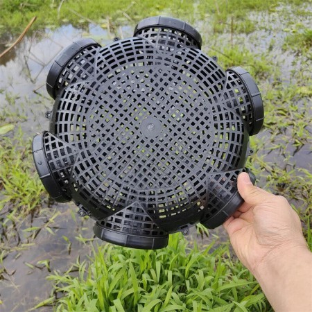 Outdoor Fishing Cage Basket (6 Hole) Small