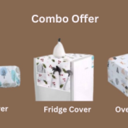 AC - Fridge - Oven Cover Combo Pack (3 Pcs Cover)